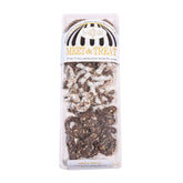 lg chocolate covered pretzel bits with toffee sealed with lid